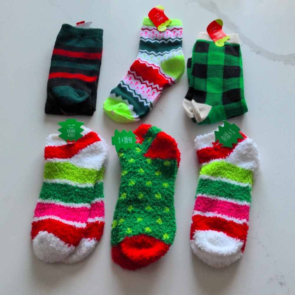 Target Christmas socks bundle NWT